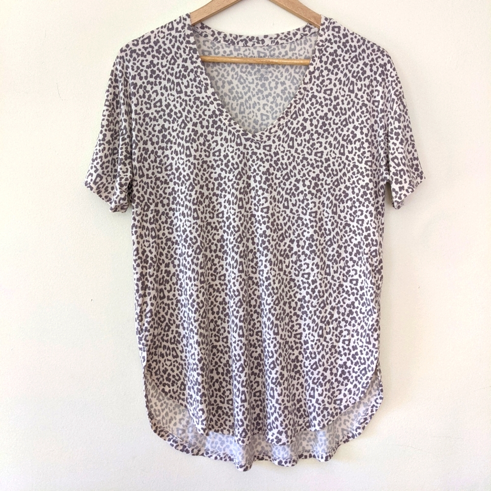 AE Neutral Leopard Print Tee